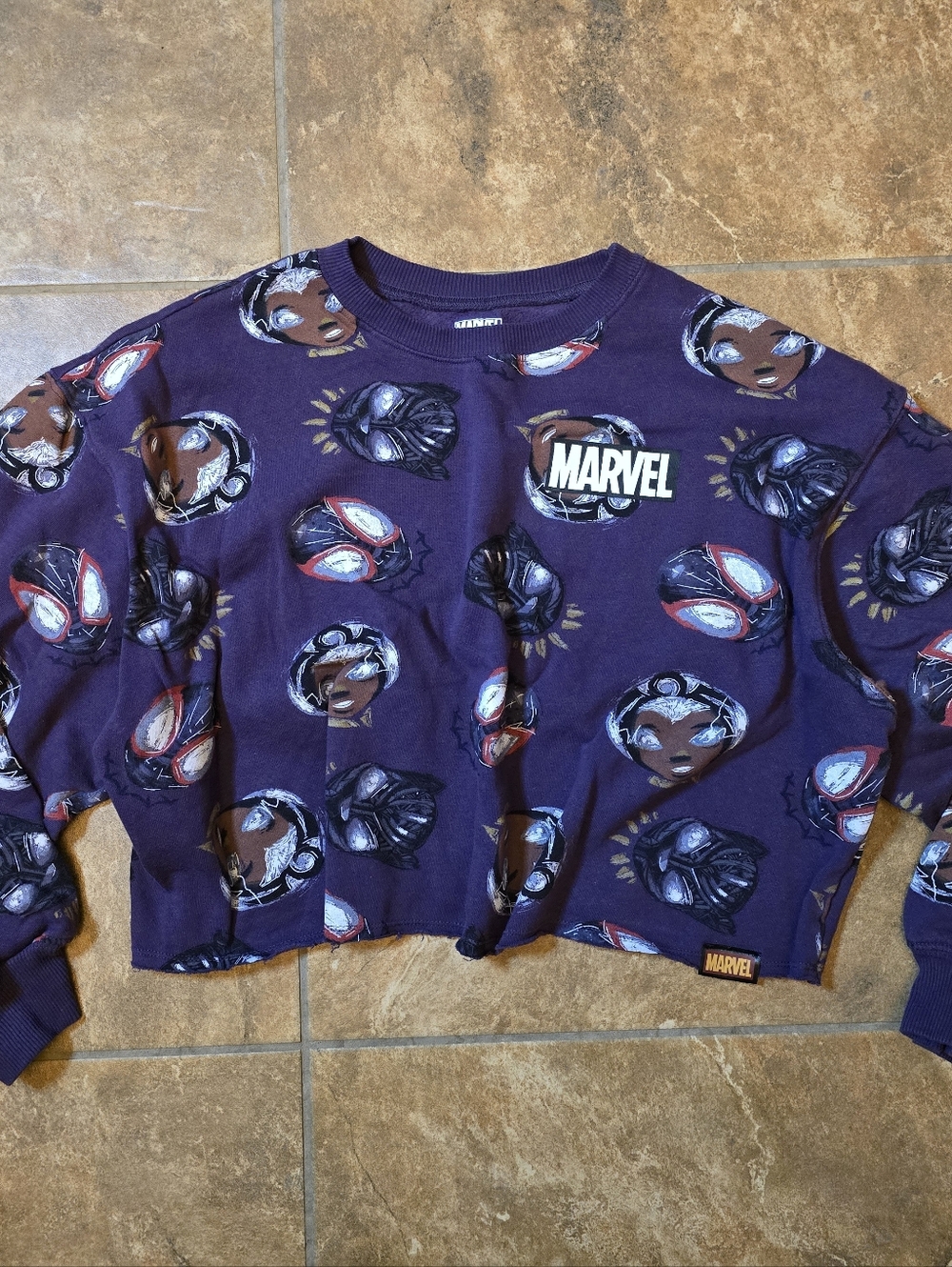 Black Panther | MARVEL | Cropped Sweatshirt